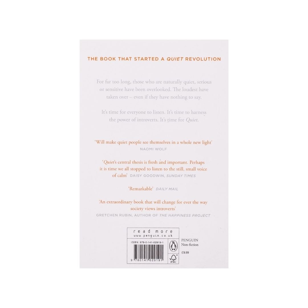 Quiet : The power of Introverts