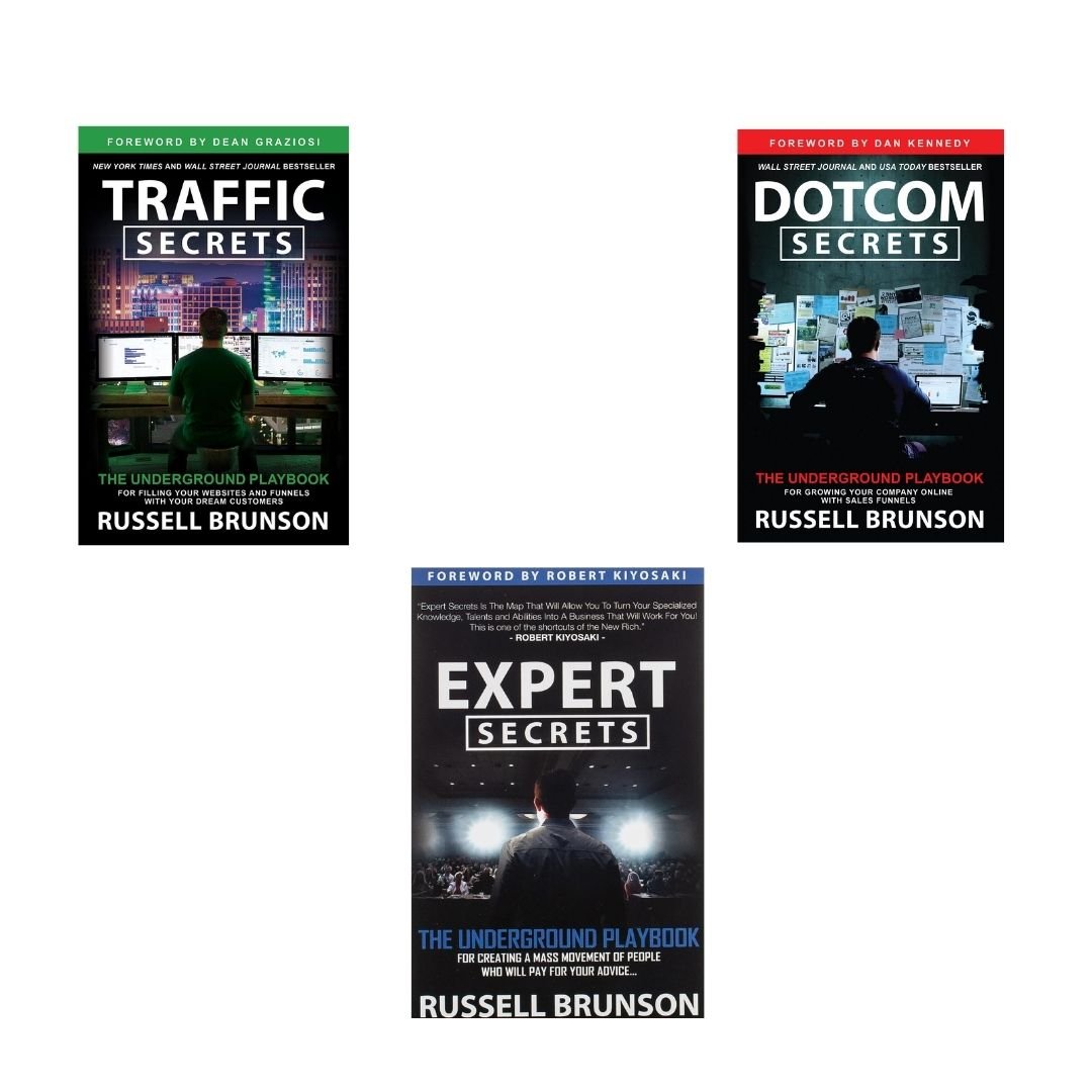 Dotcom secrets, Expert secrets & Traffic secrets