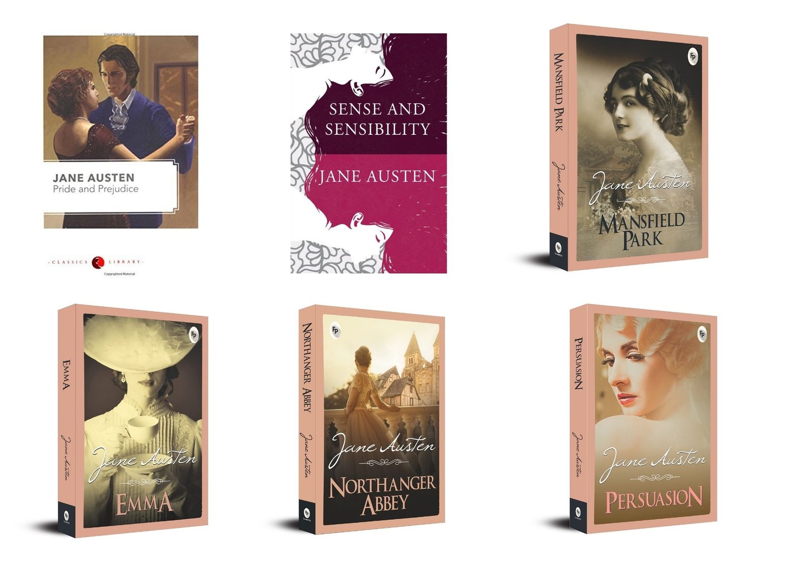60% off on Jane Austen Collection : Set of 6 Novels