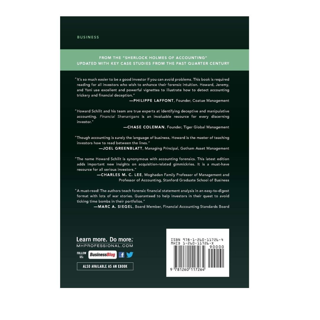 60% off on Financial Shenanigans