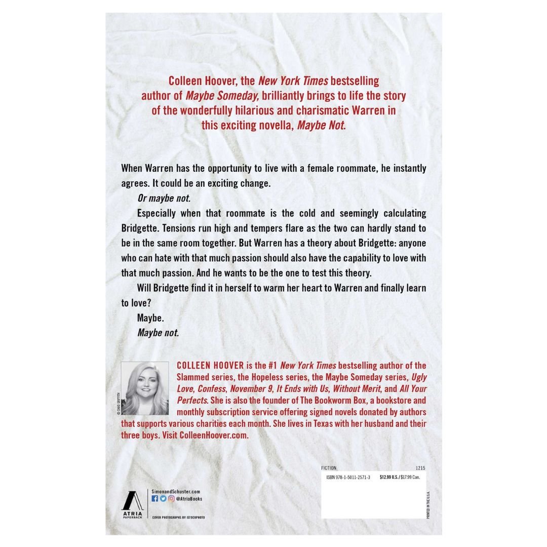 70% off on Maybe Not