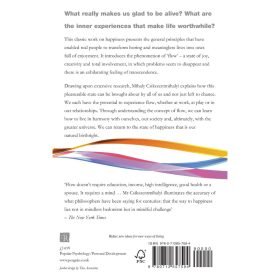 Flow The Classic Work On How To Achieve Happiness