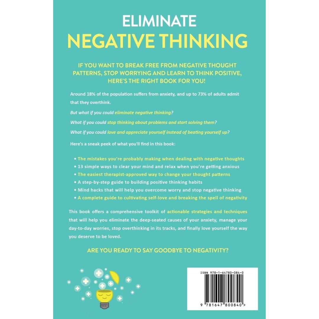 Eliminate Negative Thinking