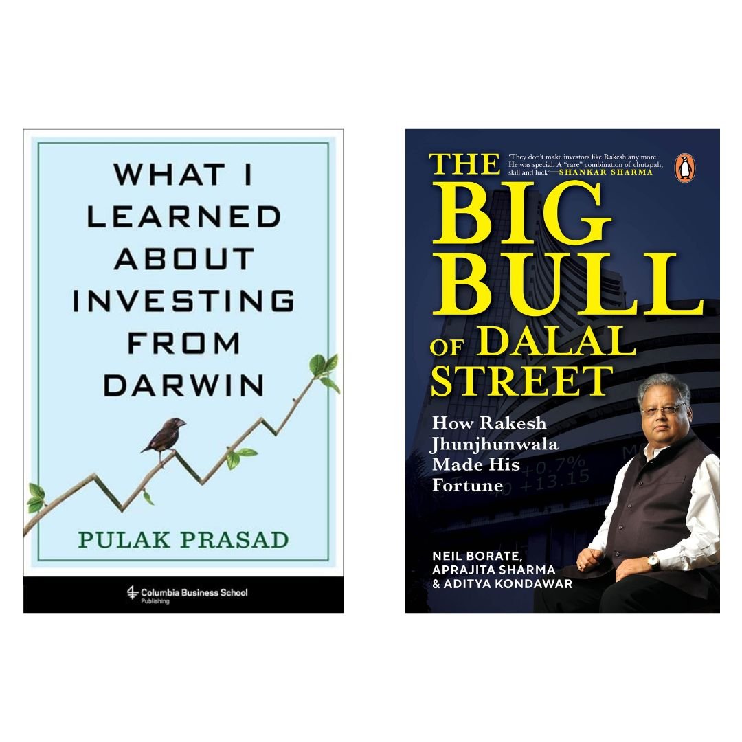 What I Learned About Investing from Darwin & The Big Bull of Dalaal Street Combo Of 2 Books