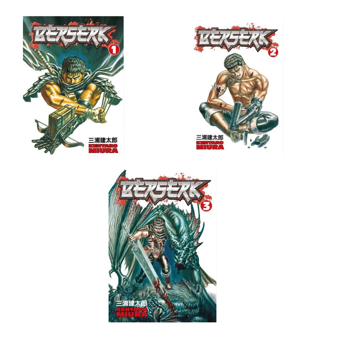 Berserk Vol. 1, 2 & 3 Combo Of 3 Books