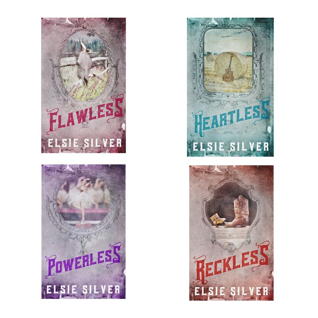 Flawless, Heartless, Powerless & Reckless Combo of 4 Books