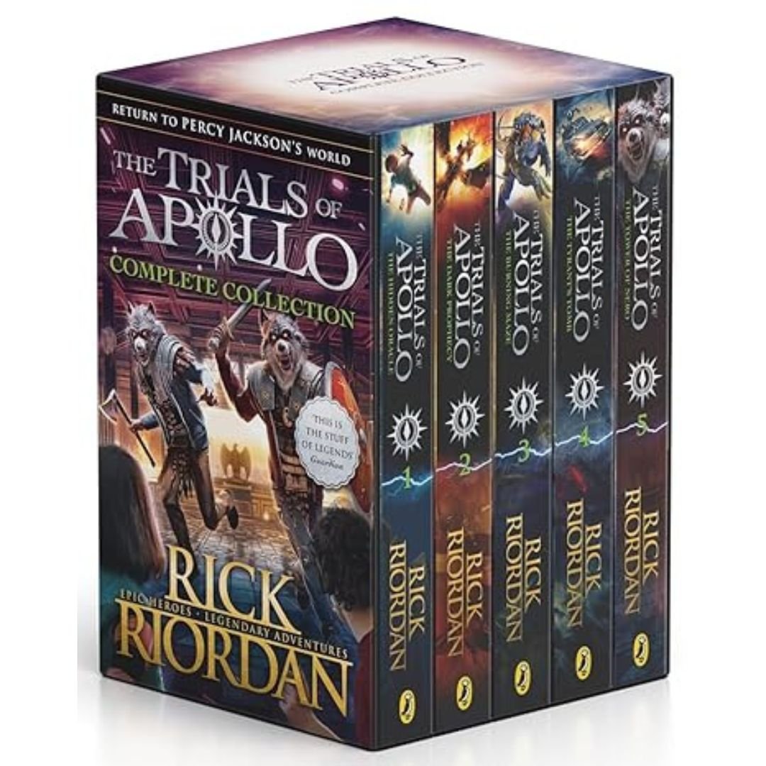The Trials Of Apollo - Rick Riordan (Complete Box Set)