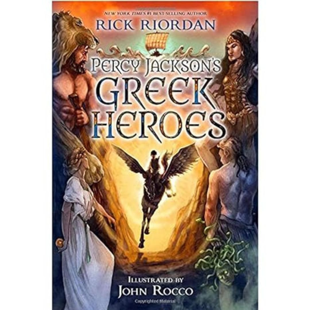 Percy Jackson's Greek Heroes - Rick Riordon (Illustrated Edition)