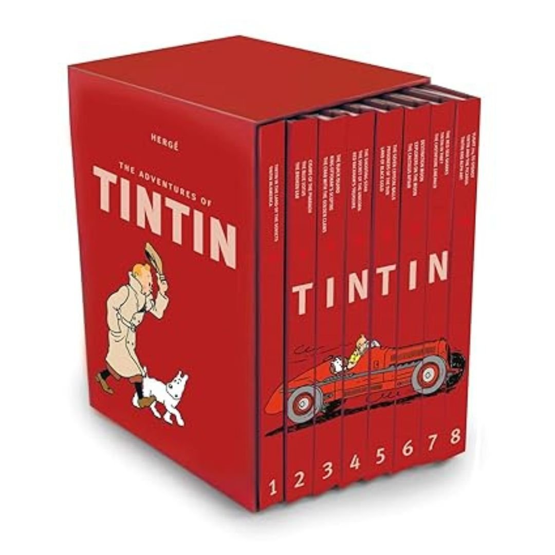 The Tintin Box Set (Set of 8 Books)