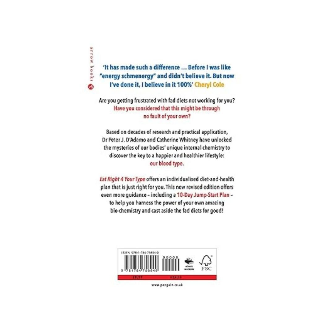 Eat Right 4 Your Type - Dr.Peter D'Adamo