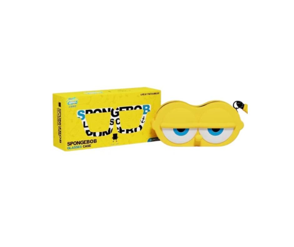 Cute Cartoon Eyes Silicone Mini Pouch with Keychain – For Mobile & Sunglasses Holder