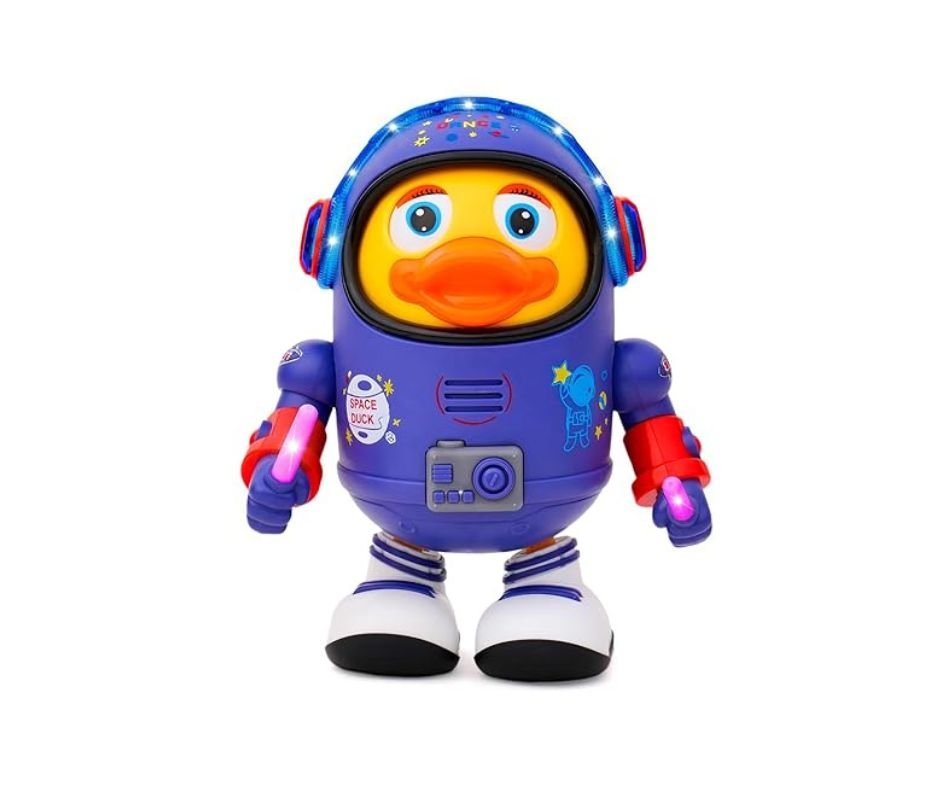 Dancing Space Duck Toy with Vibrant Light Effect & Musial Sound