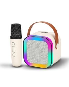 Rechargeable Karaoke Mic with Speaker for Singing