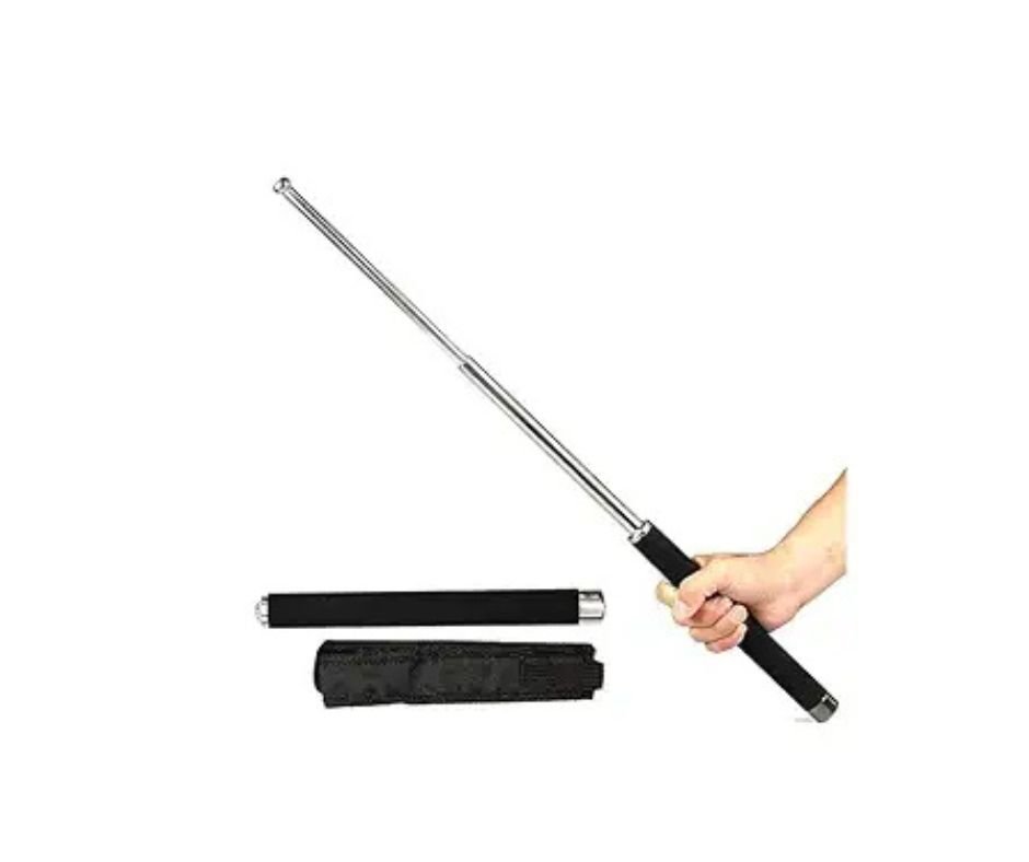 Stainless Steel Self Defence Foldable Stick For Hiking
