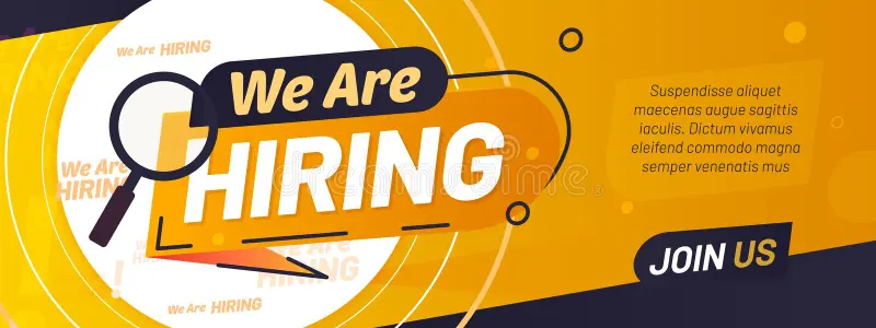 hiring-join-our-team-banner-job-vacancy-search-vector-background-us-magnifier-social-media-post-hr-411442031
